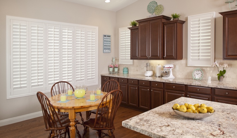 Polywood Shutters in St. George kitchen